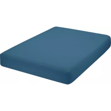 Sabana Bajera Ecobel 100% Algodón Ecológico Azul
