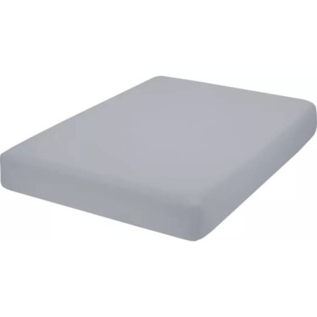 Sabana Bajera Ecobel 100% Algodón Ecológico Gris Claro