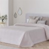 Colcha Jacquard Reversible Pinet Beige Colcha Jacquard Reversible Pinet Beige