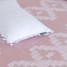Colcha Jacquard Reversible Vejer Rosa