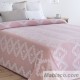 Colcha Jacquard Reversible Vejer Rosa