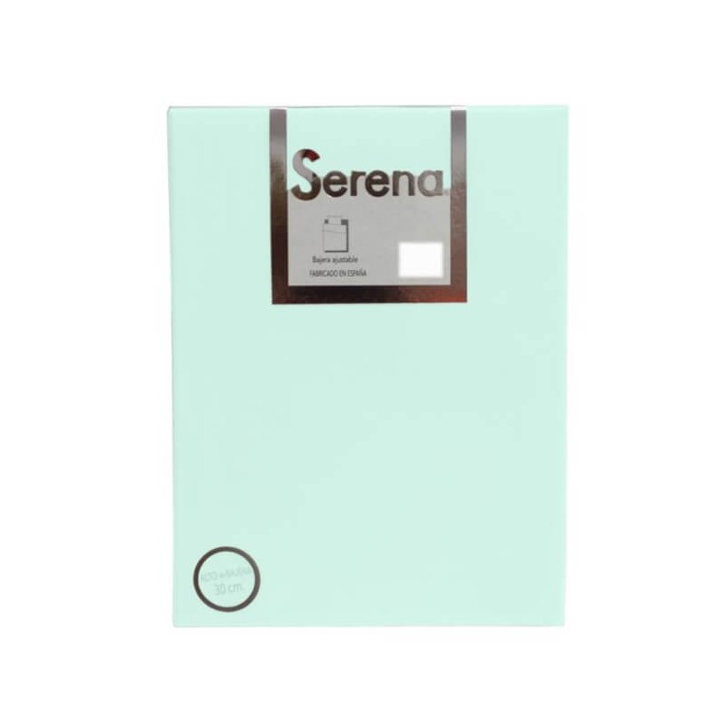 Sábanas Bajeras Lisas Serena Agua Marina Sábanas Bajeras Lisas Serena Agua Marina