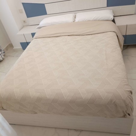 Funda Nórdica Culla C401 Beige 1 pieza Royal remetido la parte inferior