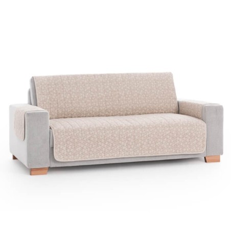Cubre Sofá Acolchado Pure Algodón Reversible Lino