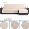 Cubre Chaise Longue Acolchado Pure 100% Algodón Reversible Belmarti Cubre Chaise Longue Acolchado Pure 100% Algodón Reversible Belmarti