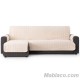 Cubre Chaise Longue Acolchado Pure Algodón Crudo Izquierda