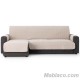 Cubre Chaise Longue Acolchado Pure Algodón Lino Izquierda