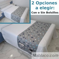 Camino de cama Cosmos estrellas en 2 opciones a elgir