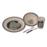 Set Vajilla Infantil Rinoceronte 5pc +6m