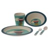 Set Vajilla Infantil Globo 5pc +6m