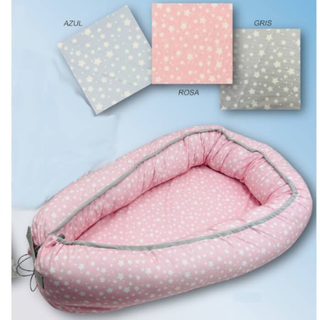 Almohada Nido Bebé Estrellitas