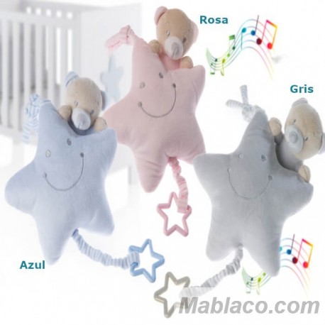 Peluche Musical Bebé Estrella