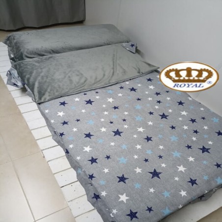 Saco Nórdico Coralina Invierno Cosmos Estrellas Royal con cremallera [Medidas Especiales (Personalizado)]