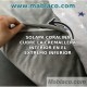 Solapa cremallera interior Saco Nórdico Coralina Invierno Cosmos Estrellas Royal [Medidas Especiales (Personalizado)]