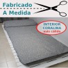Saco Nórdico Coralina Invierno Nido Gris Royal Estrellas [Medidas Especiales (Personalizado)]