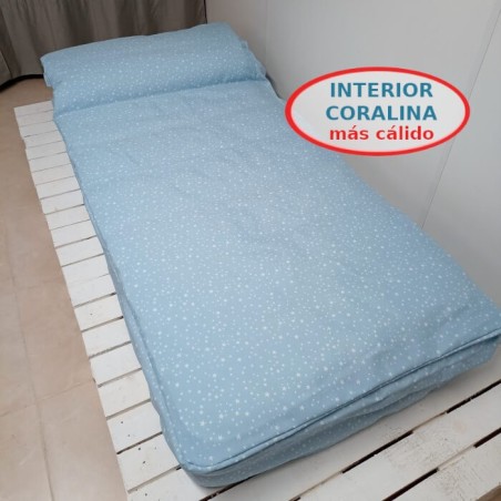 Saco Nórdico interior Coralina Invierno Nido Azul Estrellas Royal