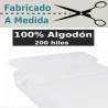 Saco Nórdico Liso 100% Algodón Blanco 200 hilos Royal [Medidas Especiales (Personalizado)]
