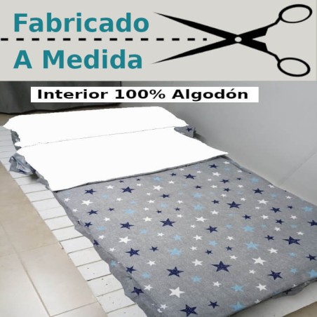 Detalles del Estampado Saco Nórdico Cosmos Estrellas interior 100% Algodón 200 hilos Royal Largos Especiales (Personalizado)