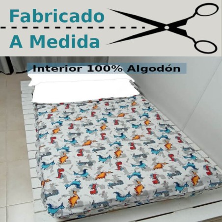 Saco Nórdico Dinosaurios interior 100% Algodón 200 hilos Royal [Medidas Especiales (Personalizado)]