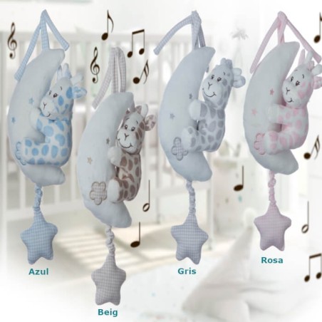 Peluche Musical Bebé Jirafa