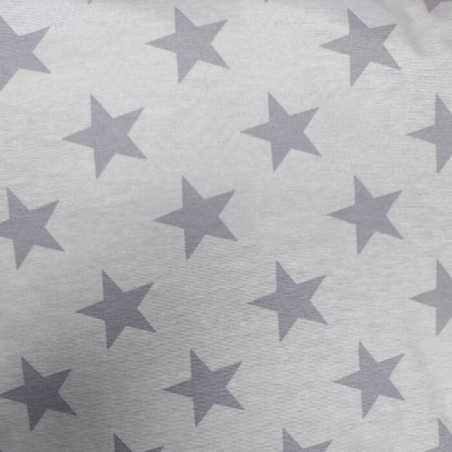 Saco Nórdico Bebé Estrellas gris fondo Blanco