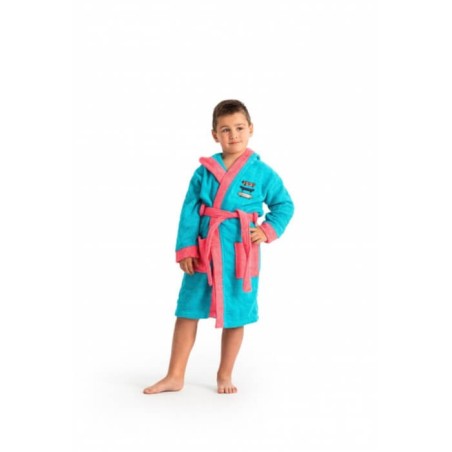 Albornoz Infantil Skate Algodón con Capucha Paduana