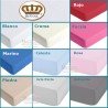 Sábana Bajera Lisa Ajustable Royal en 10 colores a elegir