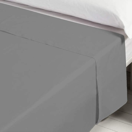 Sábana Encimera ANTRACITA Largo 280 cm para colchones 210 cm de largo Royal