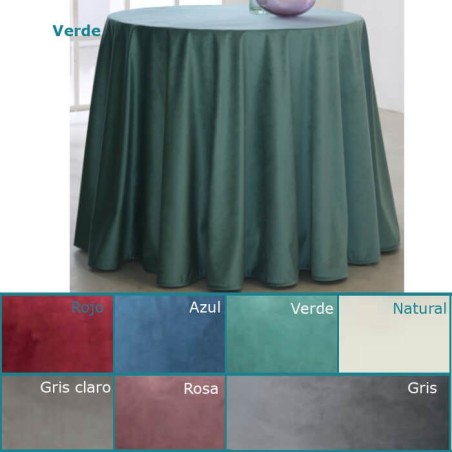 Falda Mesa Camilla Terciopelo Venice Reig Marti