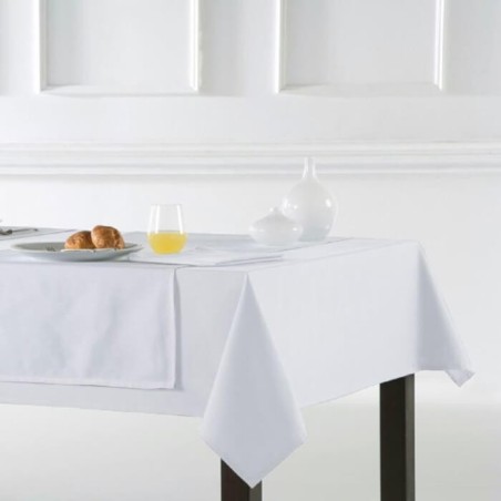 Mantel Jacquard Crepe Blanco Barcelo