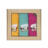Paños de Cocina Chef Algodón 50x50 Pack 3