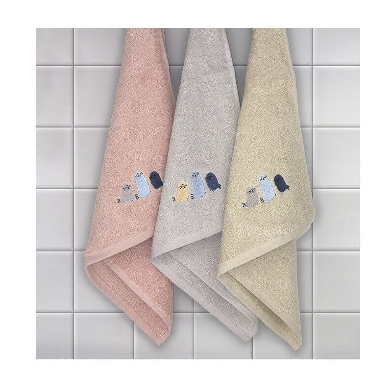 Paños de Cocina Focas Algodón 50x50 Pack 3