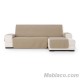 Cubre Chaise Longue Acolchado Reversible Noruega Beige