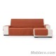 Cubre Chaise Longue Acolchado Reversible Noruega Teja