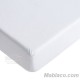  Color Blanco Sábana Bajera Lisa Cama Articulada Gemelar Forma H Largo 180 cm y altura hasta 25 cm.
