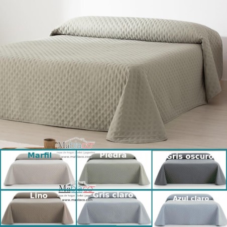 Colcha Bouti Reversible Liso Nature Belmarti