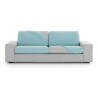 Funda para Sofá Cojines Individuales Bronx Aguamarina