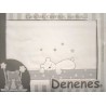 Juego Sábanas Bebé Osito Durmiendo Gris 100% Algodón Juego Sábanas Bebé Osito Durmiendo Gris 100% Algodón
