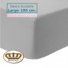 Sábana Bajera Franela Algodon Largo Especial 180 cm y altura hasta 15 cm. Royal Sábana Bajera Franela Algodon Largo Especial 180 cm y altura hasta 15 cm. Royal