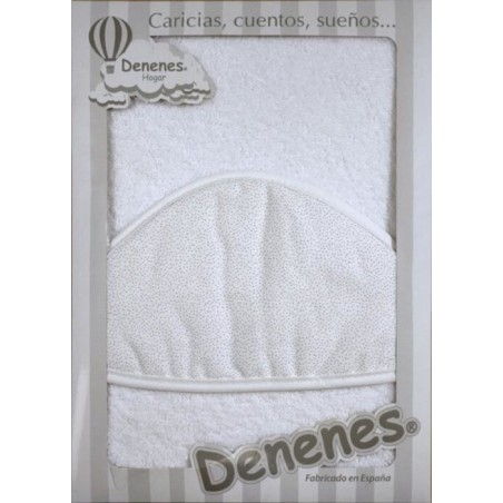 Capa de Baño Topitos Gris