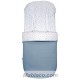 Saco para Sillas Paseo Universal Flor Abuelos Azul Denenes