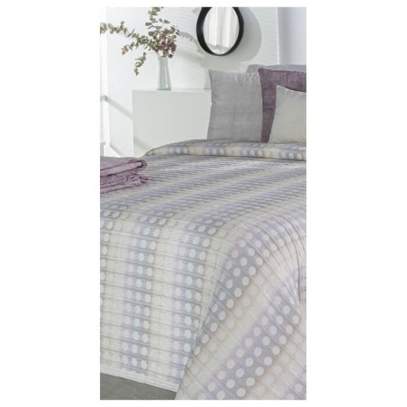 Colcha Jacquard Reversible Murray beig Reig Marti - reverso