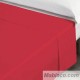 Sábana Encimera Cuna Bebé Rojo color liso Royal