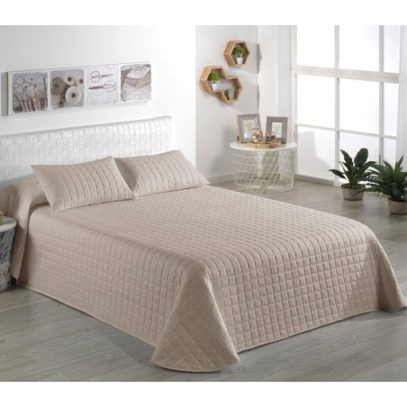 Colcha Bouti Liso Itziar Beige