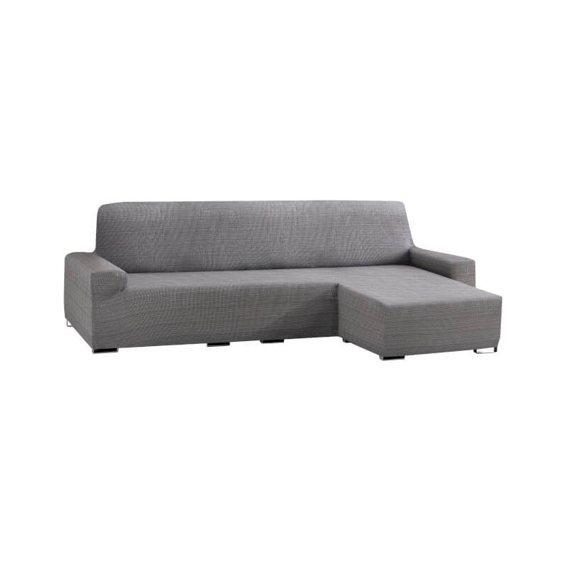 Chaise Longue apoyabrazos corto Aquiles Derecho Gris