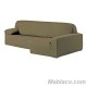 Funda Chaise Longue apoyabrazos largo Aquiles Derecho Beige Oscuro