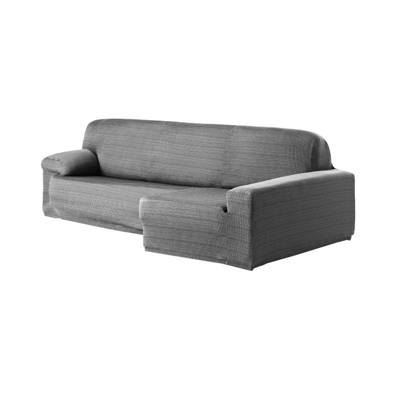 Funda Chaise Longue apoyabrazos largo Aquiles Derecho Gris