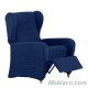 Funda de Sillón Relax Elástica Aquiles Azul