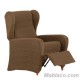 Funda de Sillón Relax Elástica Aquiles Chocolate