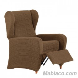 Funda de Sillón Relax Elástica Aquiles Chocolate